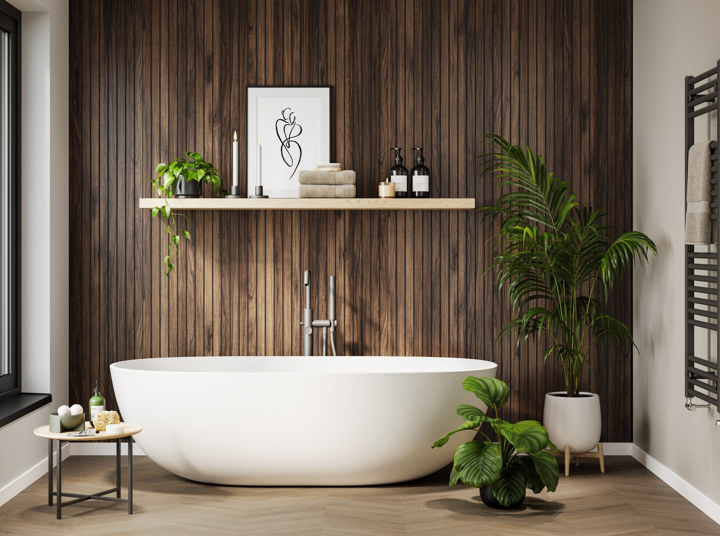 Multipanel Warmia Walnut (Waterproof Wall Panels) - The Wall Works