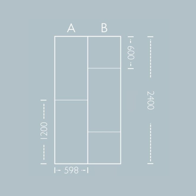 Multipanel XL offset Cremona Marble Tile (Waterproof Wall Panels) - The Wall Works