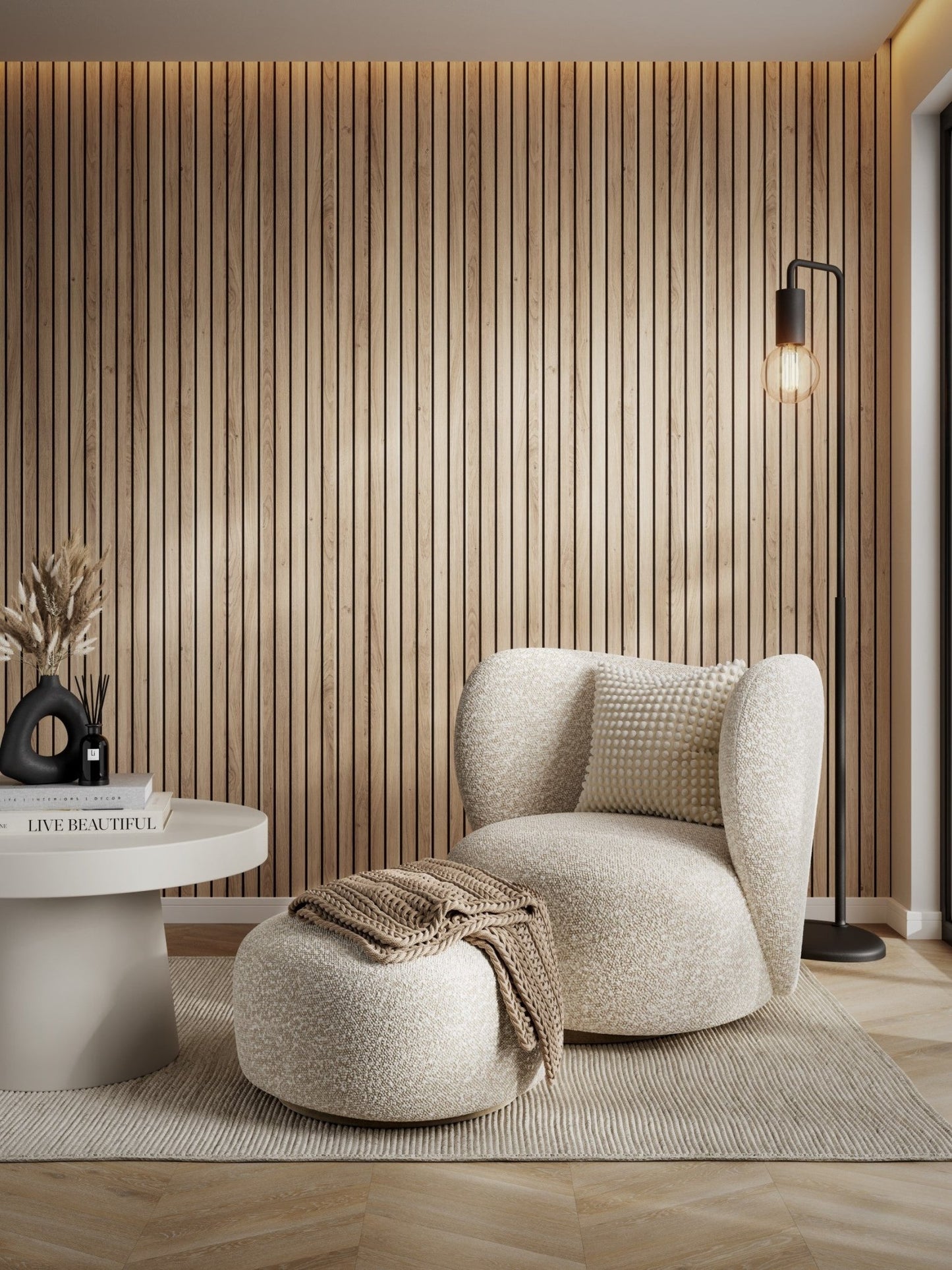 Multipanel Bleached Cuneo Oak (Waterproof Wall Panels) - The Wall Works
