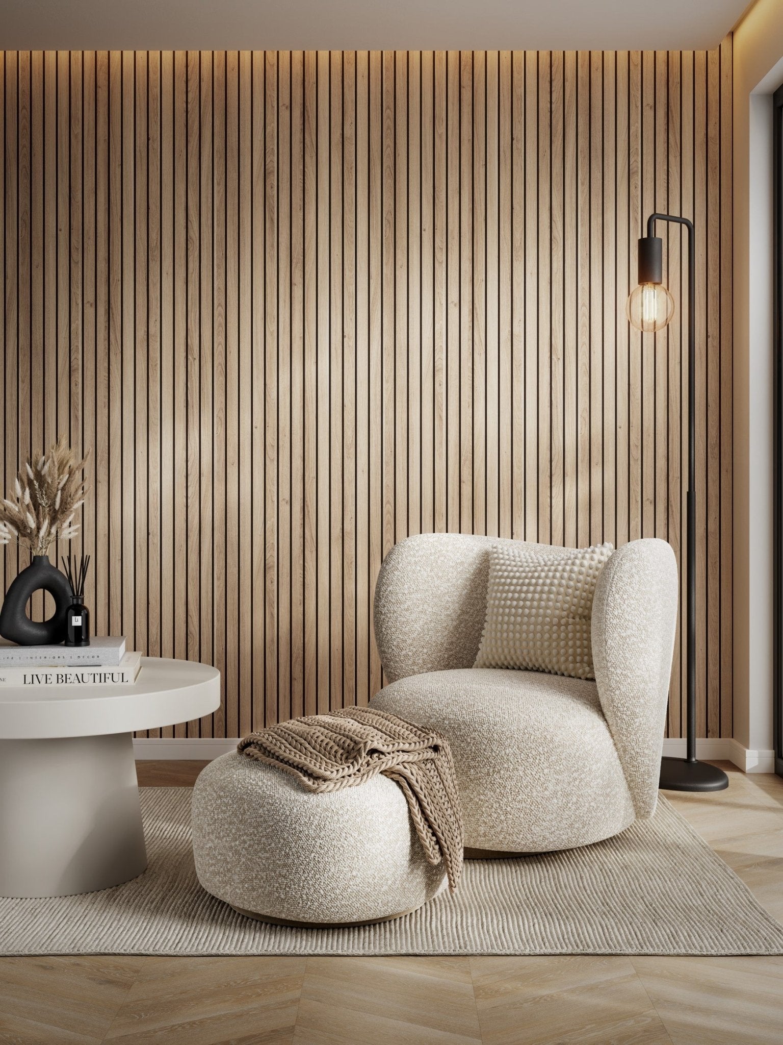 Multipanel Bleached Cuneo Oak (Waterproof Wall Panels) - The Wall Works