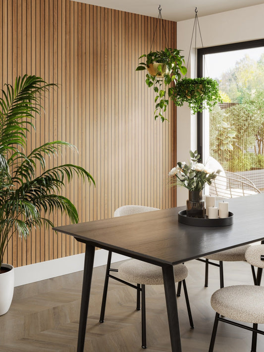 Multipanel Brown Cuneo Oak (Waterproof Wall Panels) - The Wall Works