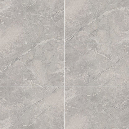 Multipanel Large Tile Valmasino Marble  is being shown up close to display the textures and designs of the shower panels - wall panels - The Wall Works