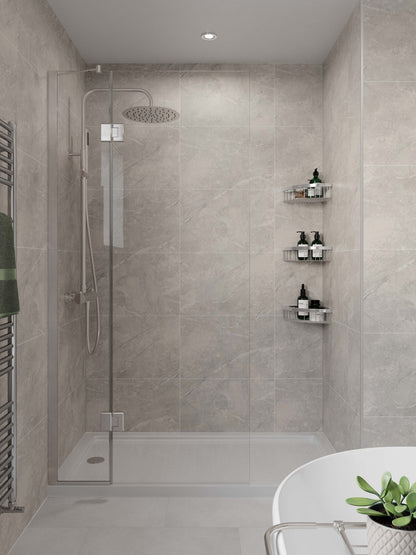 Multipanel Large Tile Valmasino Marble (Waterproof Wall Panels) - The Wall Works
