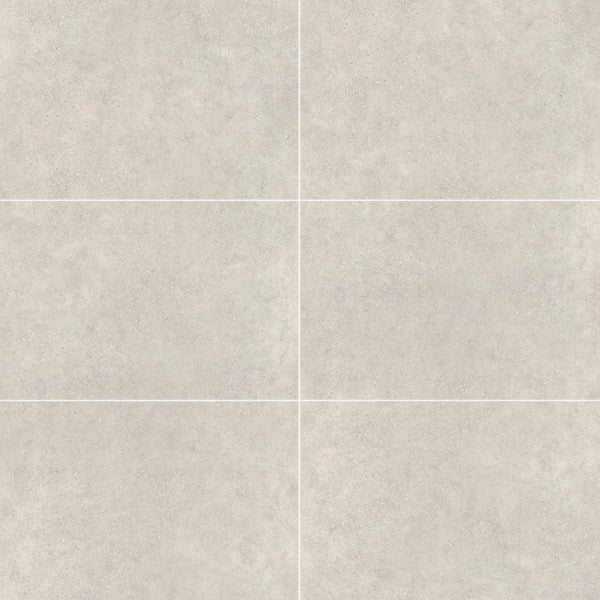 Multipanel Large Tile White Mineral (Waterproof Wall Panels) - The Wall Works
