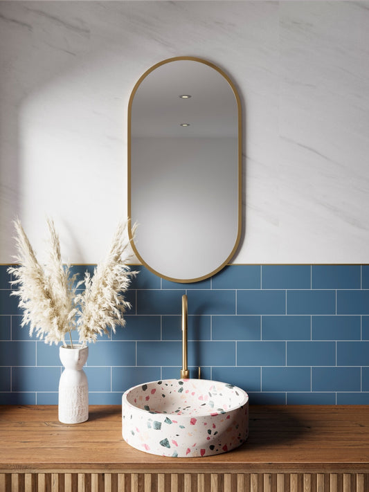 Multipanel Misty Blue Metro (Waterproof Wall Panels) - The Wall Works