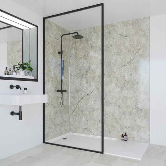 Multipanel Unlipped Antique Marble (Waterproof Wall Panels) - The Wall Works