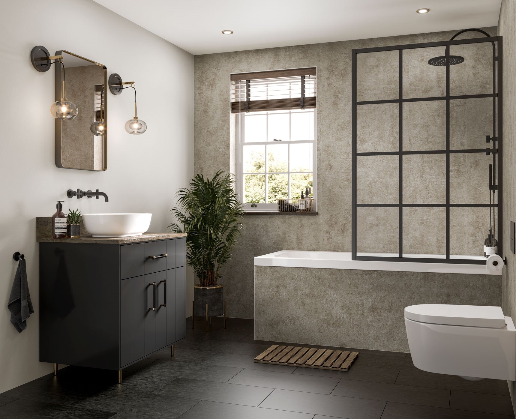 Multipanel Unlipped Stone Elements (Waterproof Wall Panels) - The Wall Works