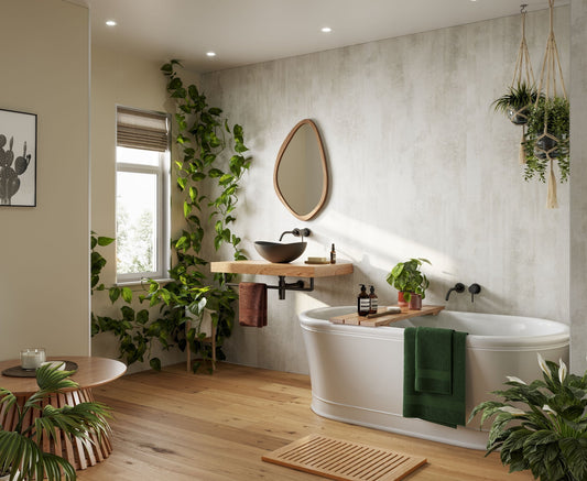 Multipanel Unlipped White gypsum (Waterproof Wall Panels) - The Wall Works