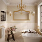 Shiplap Grained Angora Grey from straight ahead - Shower Panels - The Wall Works